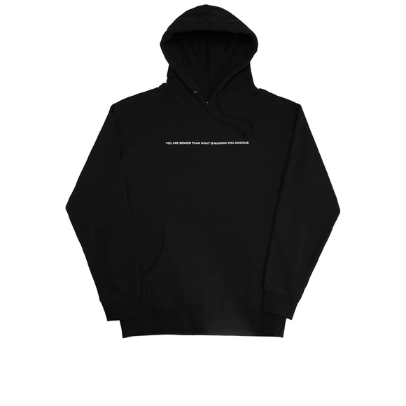 Your Anxiety is Lying to You hoodie from brand We’re Not Really Strangers. - Picture 2 of 5